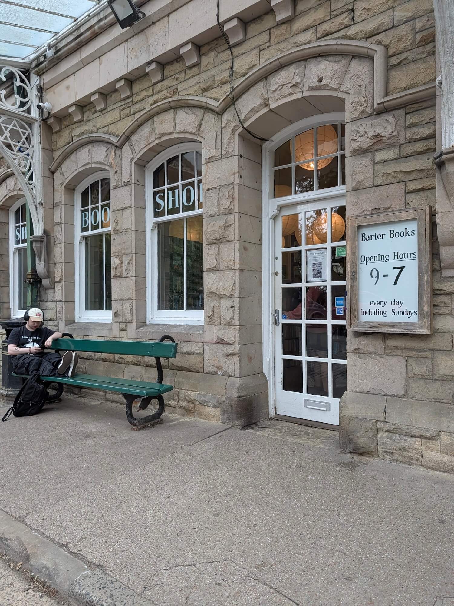 Outside of Barter Books