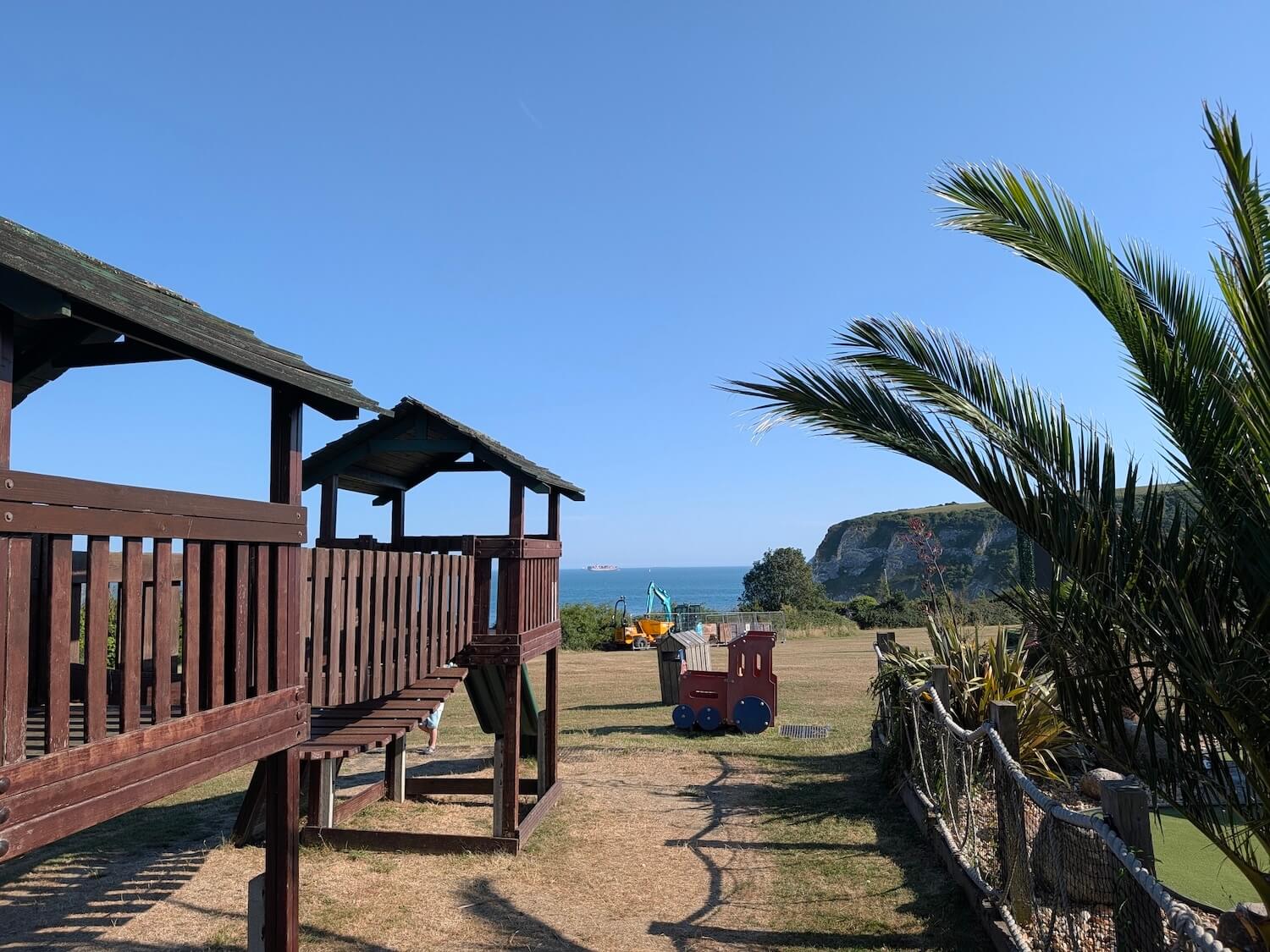 Playgrounds at Whitecliff Holiday Park