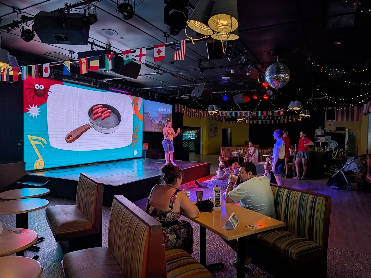 Kids entertainment at Whitecliff Holiday Park