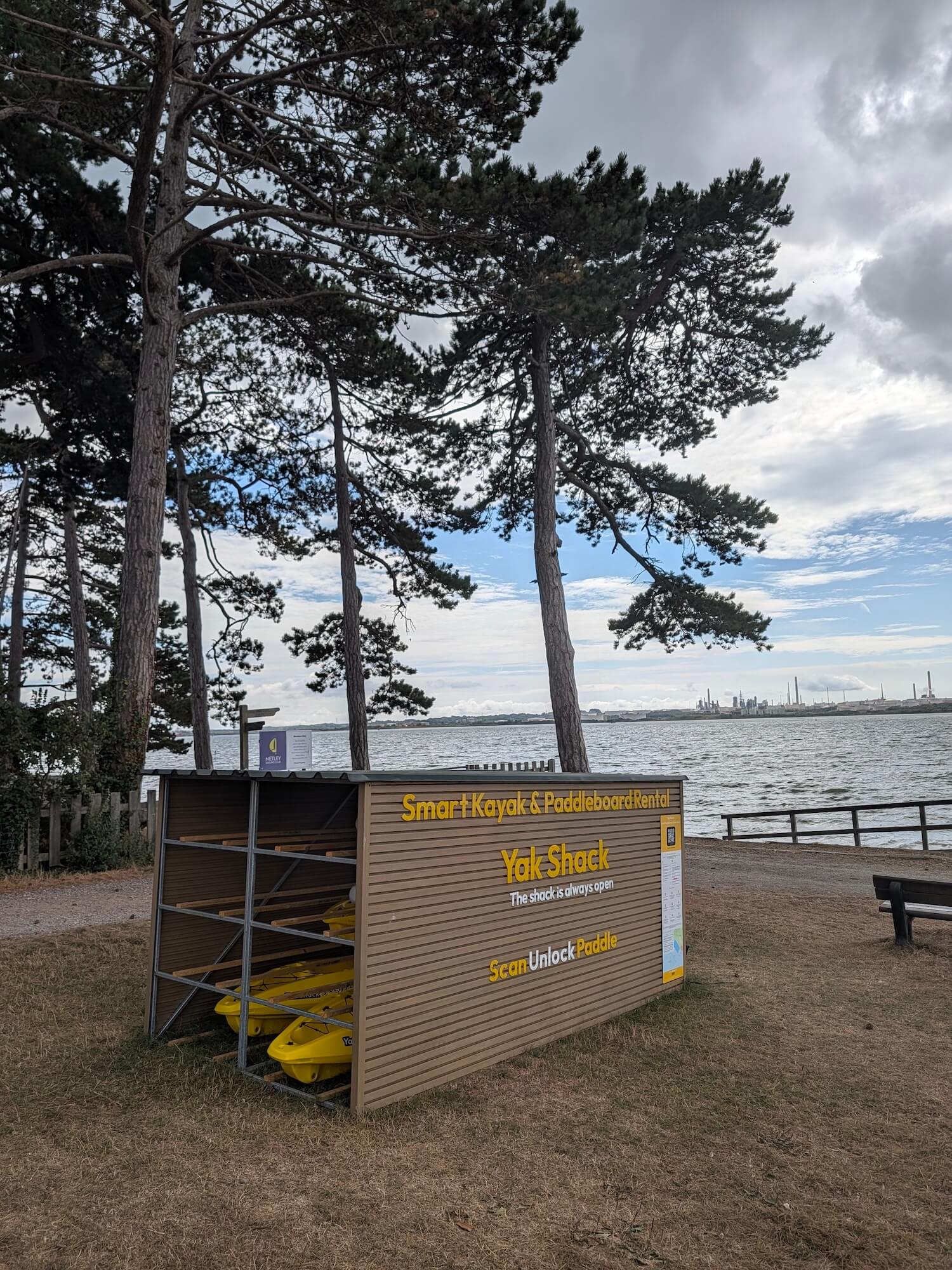 Using the yak Shack in Royal Victoria Park
