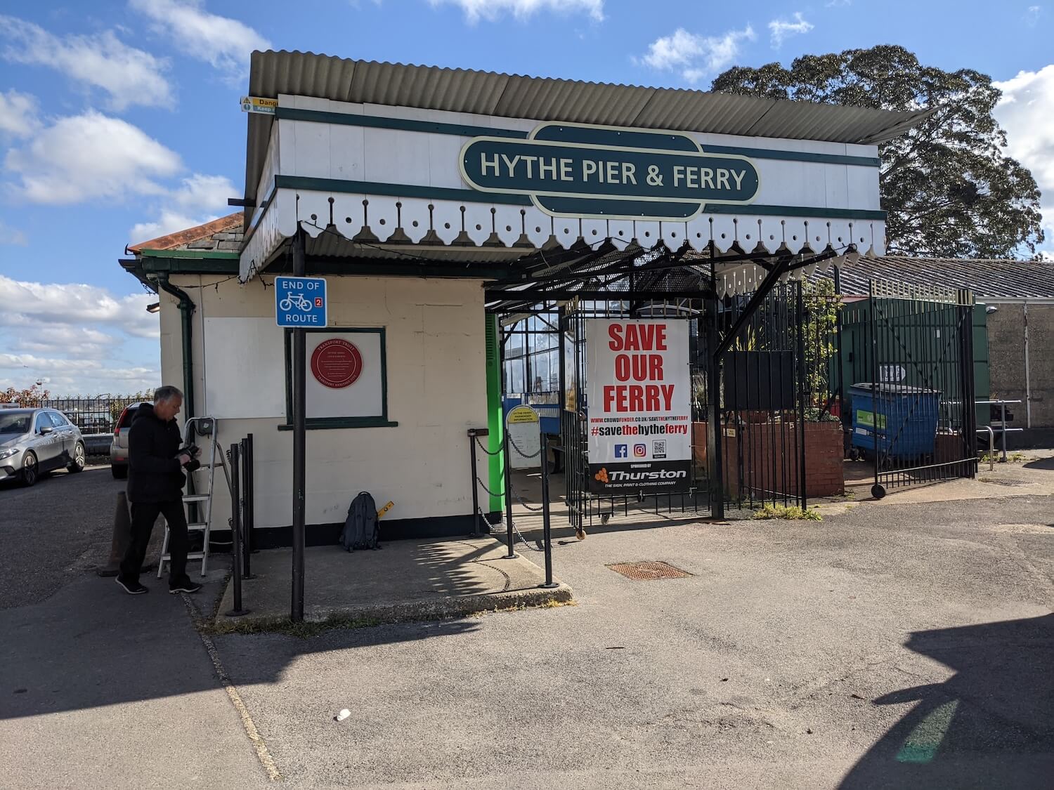 Visiting Hythe Pier